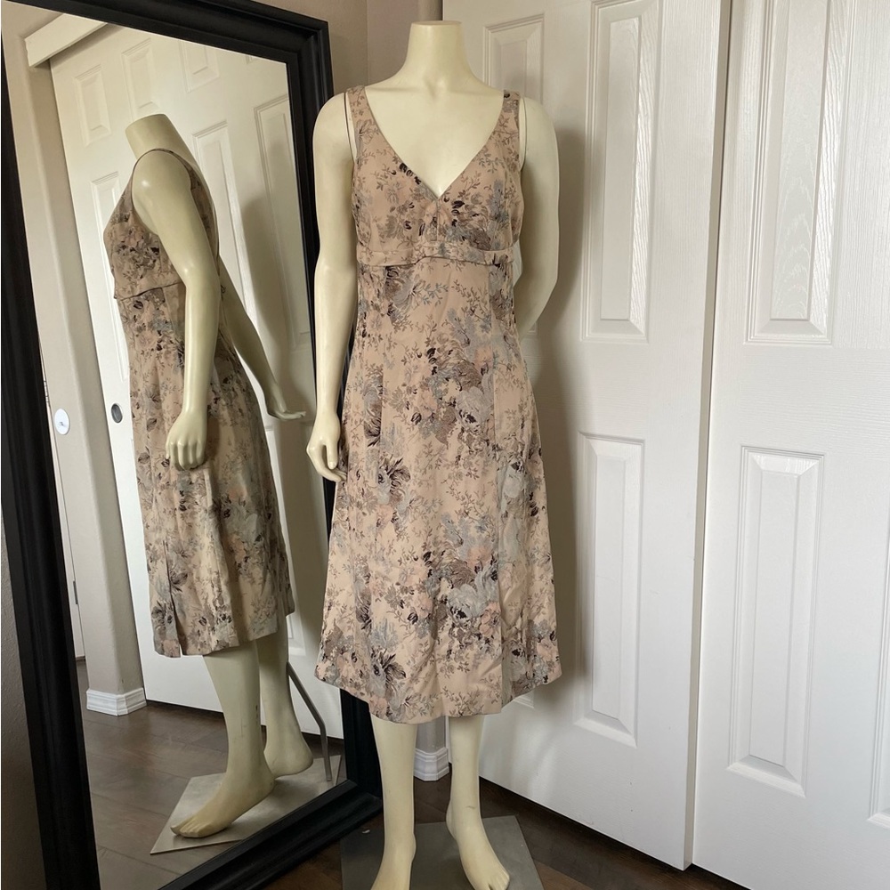 Vintage Cashmere & Silk Midi Dress